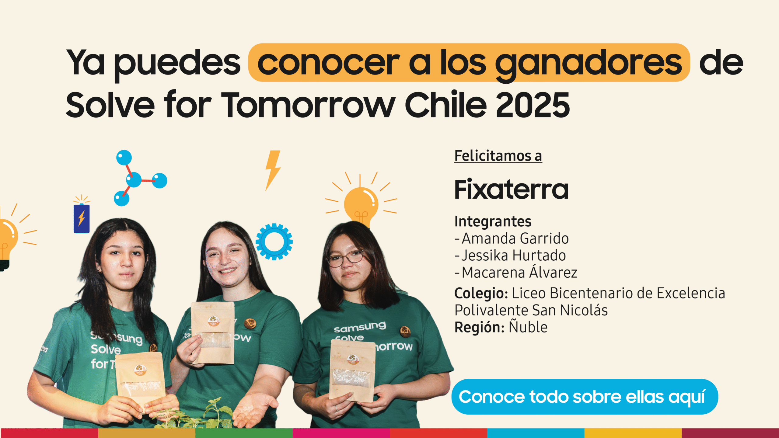 Banner Finalistas Solve for Tomorrow